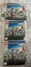 Lego Kingdoms: Kings Castle 7946 Instructions Booklets 1, 2, And 3