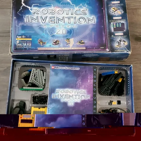 LEGO MINDSTORMS Robotics Invention System 2.0 3804 718pc Electronic Box w/contrl