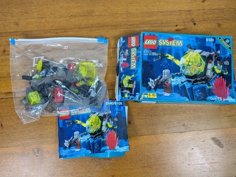 Lego Aquazone, Sea Creeper 6109 - NO Red Bush