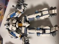 LEGO NINJAGO Zane's Titan Mech Battle 71738 Zane Mech Figure 840pcs