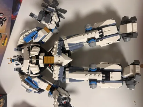 LEGO NINJAGO Zane's Titan Mech Battle 71738 Zane Mech Figure 840pcs