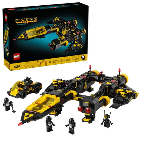 LEGO 10355 ICONS Blacktron Renegade Brand New Sealed