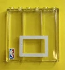LEGO Sports: NBA Basketball Backboard, 3754pb05, 3433, ULTIMATE ARENA, 2003