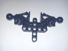 Bionicle Toa Inika torso or shoulders section Genuine Lego part 53545 Dark Blue