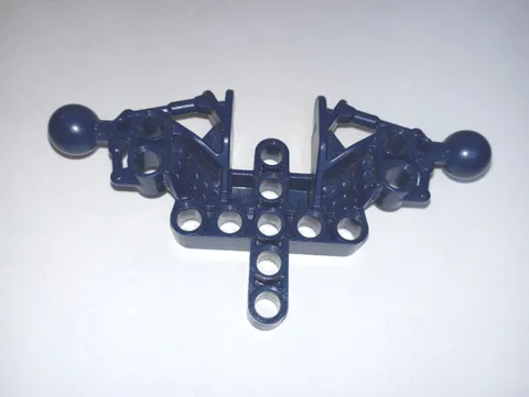 Bionicle Toa Inika torso or shoulders section Genuine Lego part 53545 Dark Blue