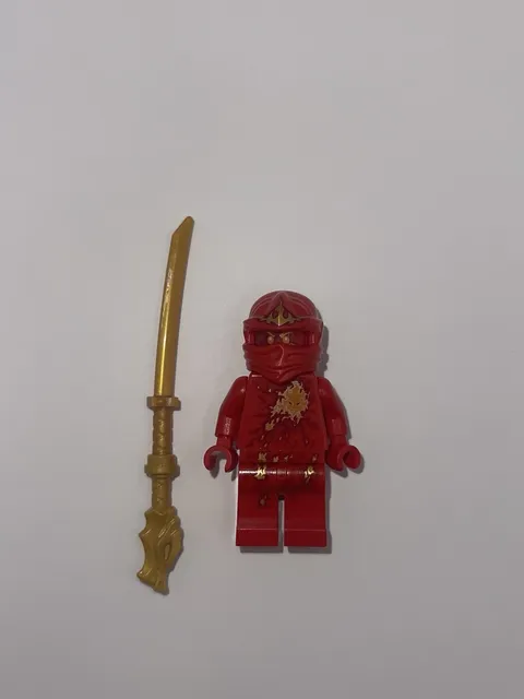 Lego Ninjago NRG Kai Minifigure Rare 2012 Weapon Pack 9591 Rise of the Snakes OG