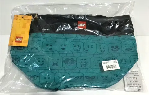 LEGO 5007488 VIP LIMITED EDITION 13"X 8" TEAL CARRY GEAR BAG SEALED IN HAND