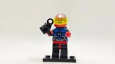 LEGO authentic Spyrius Chief Astronaut sp040 Classic Space printed helmet