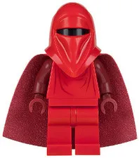 LEGO [No Color/Any Color] Imperial Royal Guard - Dark Red Arms and Hands, Starch