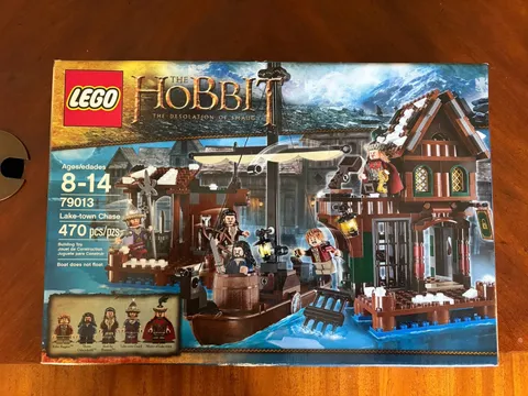 LEGO The Hobbit: Lake-Town Chase 79013 Lord of the Rings Desolation of Smaug NIB