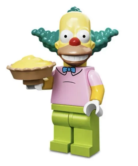 LEGO 71005 The Simpsons KRUSTY the Clown Minifigure SEALED / Retired
