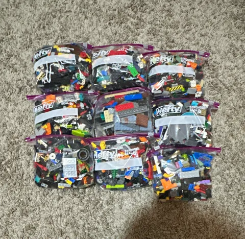 LEGO poly bags includes Marvel, Star Wars, and lots of Ninjago