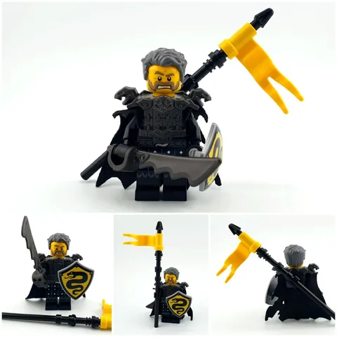 MOC from LEGO® Parts Serpent Leader Leader of Snakes | Fits 10332 31168