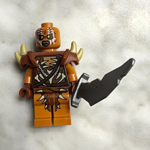 Lego Gundabad Orc Minifigure Spikes Lord of the Rings Hobbit 79012 79014 lor089
