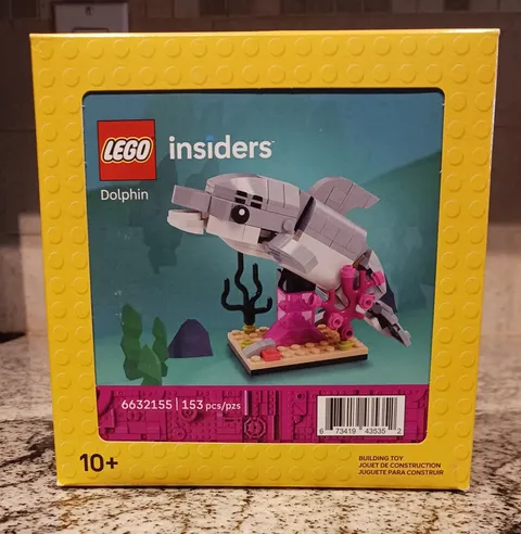 Lego Mini Dolphin Stand 2026 Limited Edition Insiders Reward 5010075/6632154