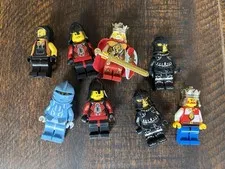 Lego Minifigures Lot Castle Rare King Lion Knights