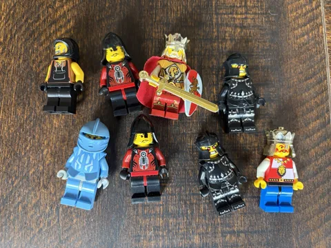 Lego Minifigures Lot Castle Rare King Lion Knights