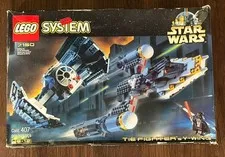 LEGO 1999 Star Wars 7150 TIE Fighter & Y-Wing Open Box Factory Sealed Bags NEW