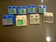 Lego Space Computer Lot Of 8