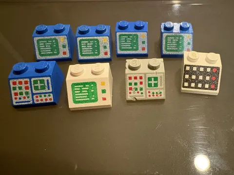 Lego Space Computer Lot Of 8