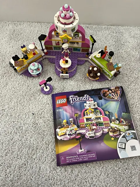 LEGO Friends 41393 Baking Competition 361 pcs Complete Set w/ Manual No Box
