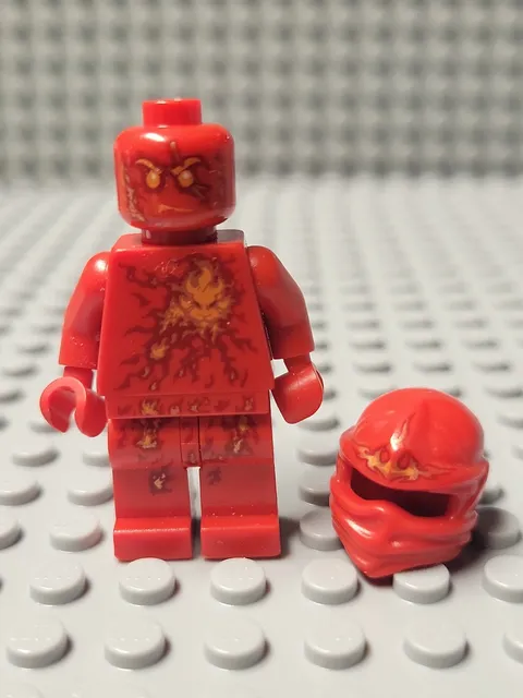 LEGO Ninjago NRG Kai Ninja Minifigure RARE Retired Excellent Condition