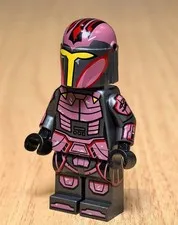 GCC Shadow Syndicate Lady (Rook Kast) Custom Minifigure