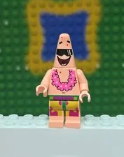 LEGO SpongeBob SquarePants Patrick Minifigure with Pink Lei Set BOB037