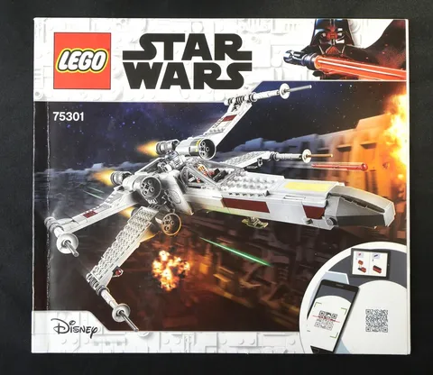Lego STAR WARS Original Set INSTRUCTION GUIDE Manual X-Wing 75301