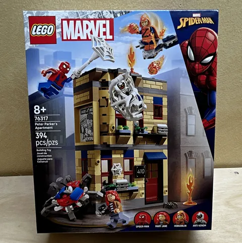 LEGO Marvel Spider-Man Peter Parker's Apartment 76317 394 pcs Age 8+