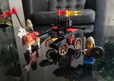 Lego 6039 Catapult and Knight Castle Series without Box or Manual