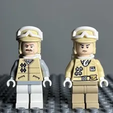 Lego Star Wars Hoth Rebel Minifigure Lot Damaged - 1L