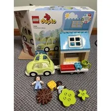 LEGO® DUPLO® Town Family House on Wheels 10986 - RETIRED - Pre Owned