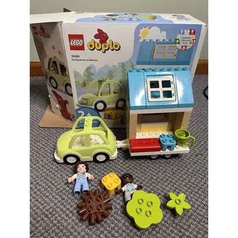 LEGO® DUPLO® Town Family House on Wheels 10986 - RETIRED - Pre Owned
