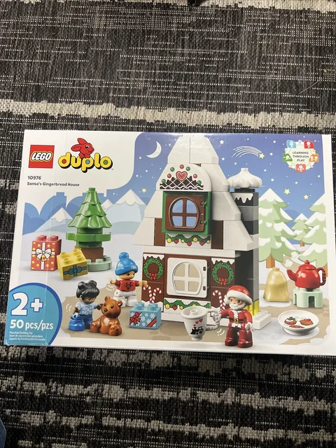 Lego Duplo 10976 Santas Gingerbread House Christmas New Retired gift toy holiday
