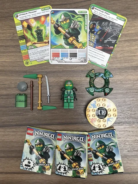 LEGO Ninjago Lloyd ZX Green Ninja 9574 Njo0065