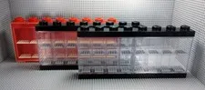 3 LEGO Minifigure Display Cases - 2 are 40660603 - Holds 16 Figs Ea - Ships Fast