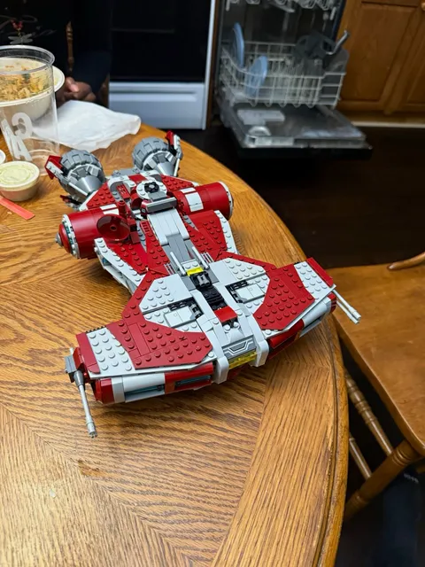 LEGO Star Wars 75025 Jedi Defender Class Cruiser BUILD ONLY
