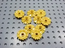 LEGO Lot of 10 Yellow Sunflower Plants Minifig BV