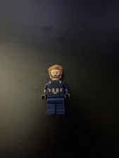 Lego Minifigure Captain America - Dark Blue Suit sh0495 Super Heroes