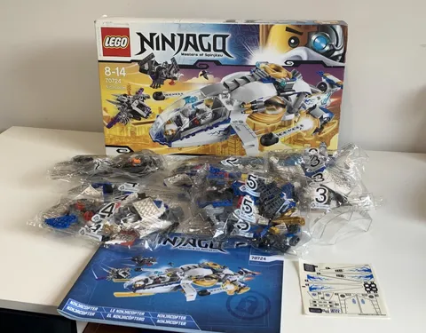 LEGO Ninjago NinjaCopter (70724) box & Manuals - Read desc 