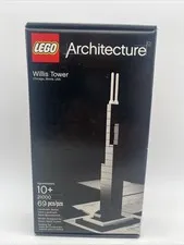 Lego Architecture Willis Tower (21000) New/Open Box - Complete *Retired*