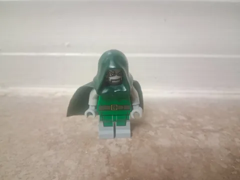 LEGO Dr. Doom Minifigure - from Set 76005 - Authentic Green Hood