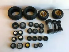 LEGO Wheels Tires  Lot Pieces