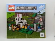 Lego Minecraft 21181 The Rabbit Ranch Instruction Manual 2022 