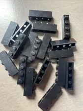 LEGO 3010 Black Brick 1 x 4 Bulk 18 Pieces