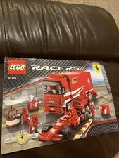 LEGO Racers 8185 Ferrari Truck & Racing Car Instructions Only No Bricks
