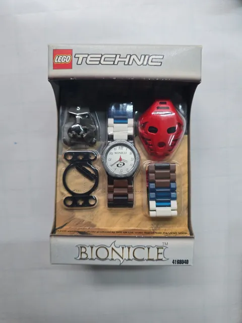 LEGO Technic BIONICLE Watch Set 4168040 Boxed Plastic Vintage 2001