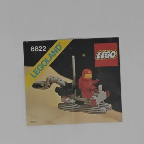 Vintage Lego Space Instructions Only 1980s Legoland 6822 No Bricks