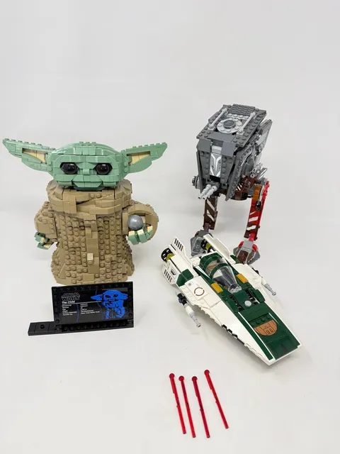 Lego Star Wars sets The Child AT-ST Resistance A-Wing Starfighter Authentic